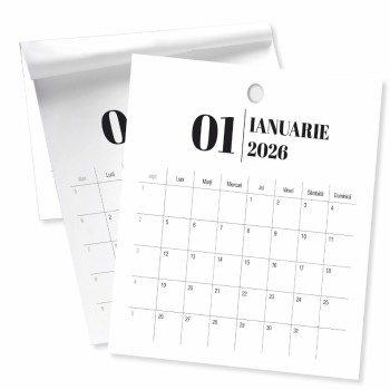 Calendar Perete Organiser 12 File 32x32 Cm 2026