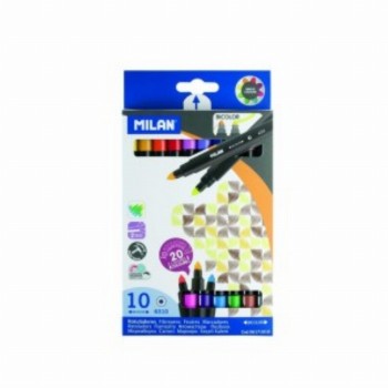 10 Culori Bicolor 12 Buc