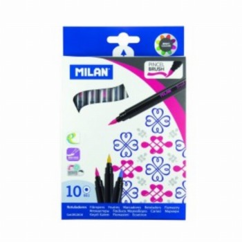 10 Culori Tip Pensula 12 Buc