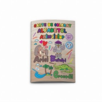 Carte Colorat Alfabetul Animalelor 3 Buc