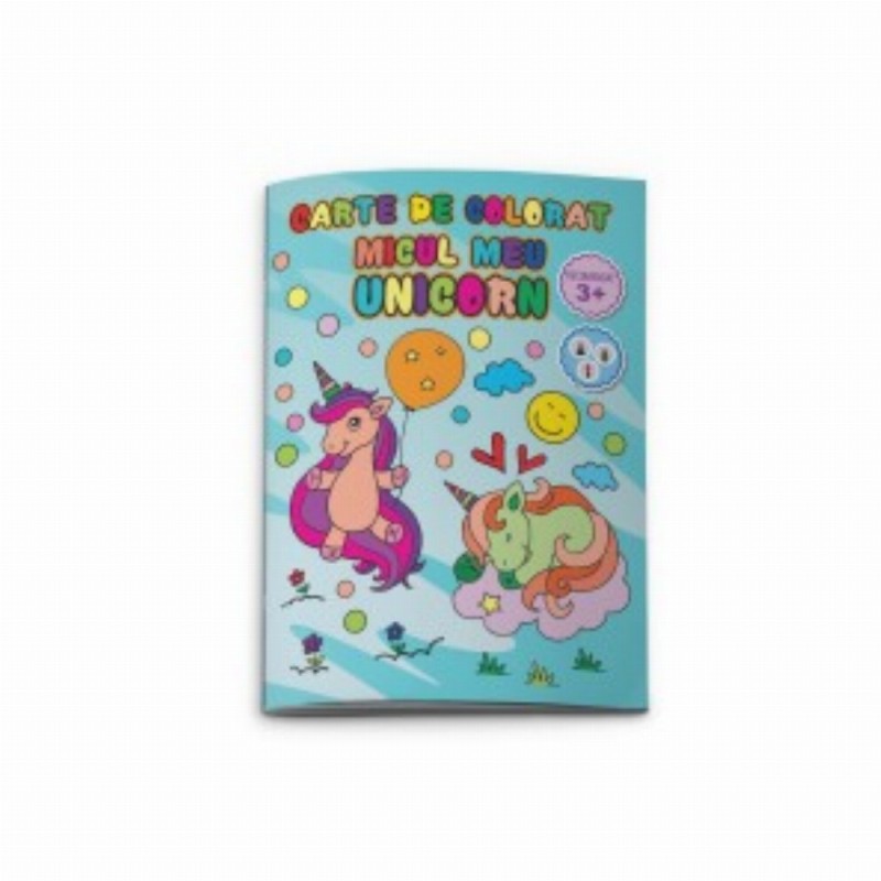 Carte Colorat Micul Meu Unicorn 3 Buc