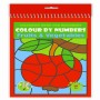 Carte Colorat Pe Numere A4 24file Fructe Si Legume