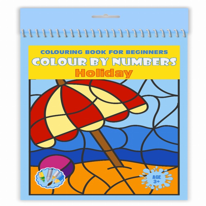 Carte Colorat Pe Numere A4 24file Vacanta