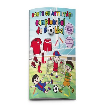 Carte Colorat Si Activitati Campionatul De Fotbal