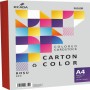 Carton Color 160g Mp A4 250 Coli Rosu