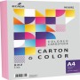Carton Color 160g Mp A4 250 Coli Roz