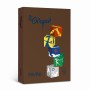 Carton Color 160g mp A4 301 Maro Ciocolata