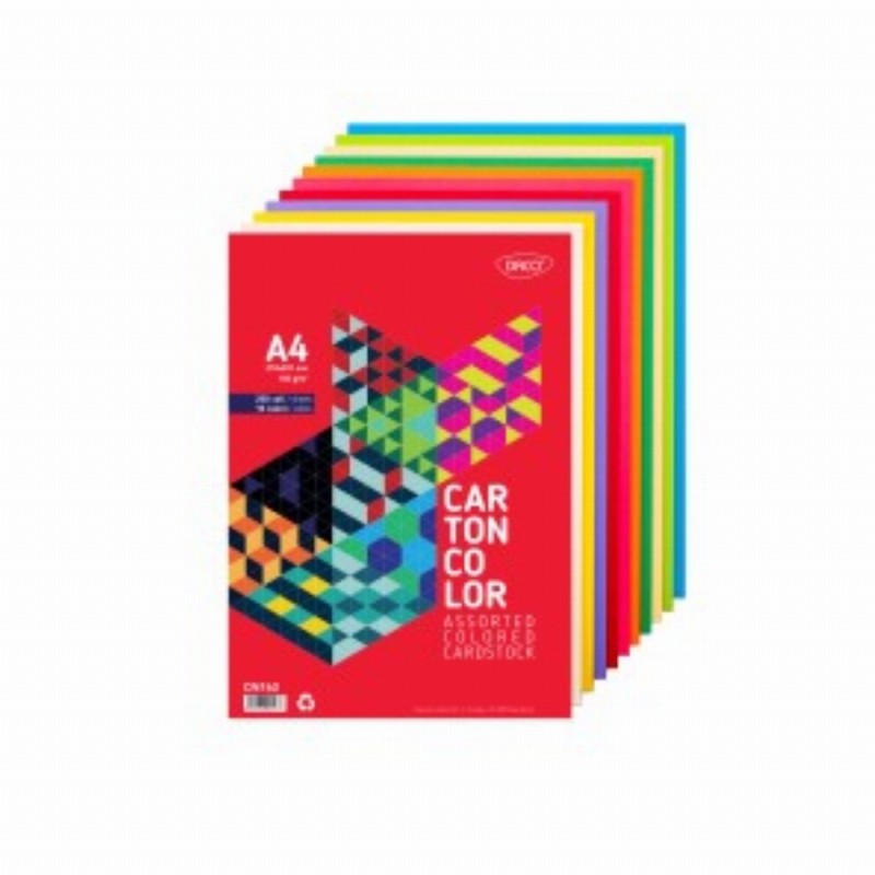 Carton Color A4 250coli 10cul 160g mp