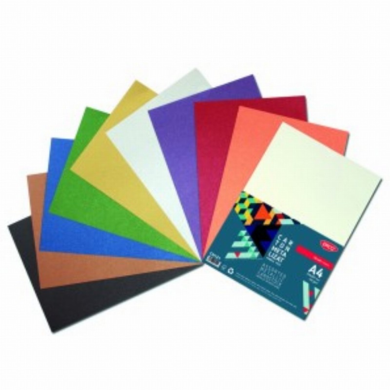 Carton Metalizat 120g mp A4 50 Coli 10 Cul