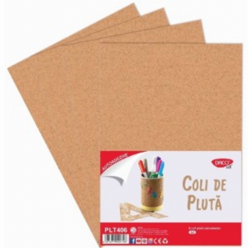Coli De Pluta A4 Set 6 Autoadezive