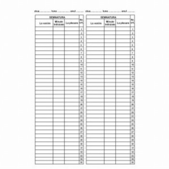 Condica De Prezenta A4 L03493