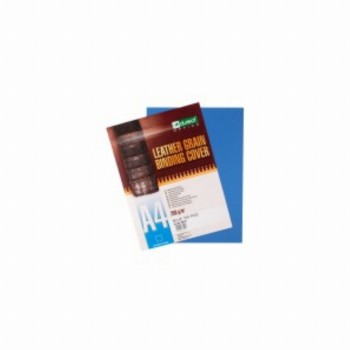 Coperta Carton Imitatie Piele Albastra D.rect 100 Buc