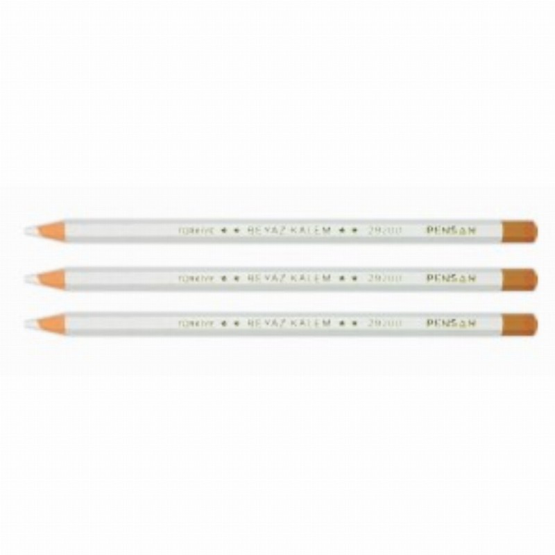 Creion Alb Pentru Textile Fatih 12 Buc