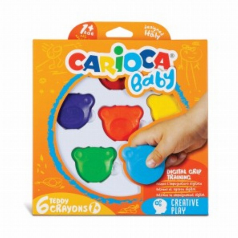 Creion Cerat 6 Culori Teddy