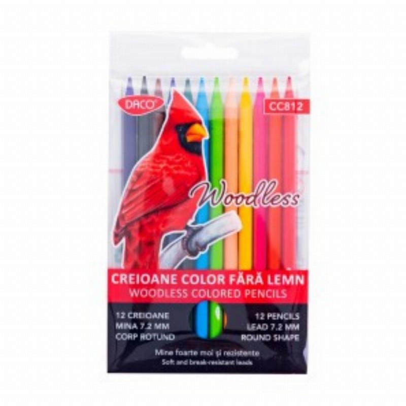 Creion Color 12 Fara Lemn