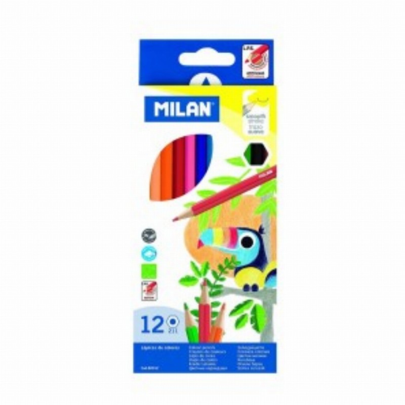 Creion Color 12 Hexagonal 12 Buc