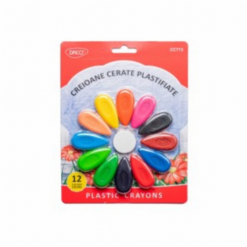 Creion Color 12 Plastifiat