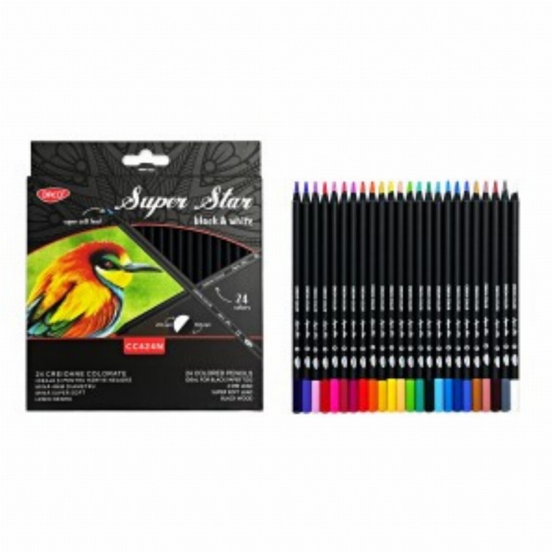 Creion Color 24 Black&white