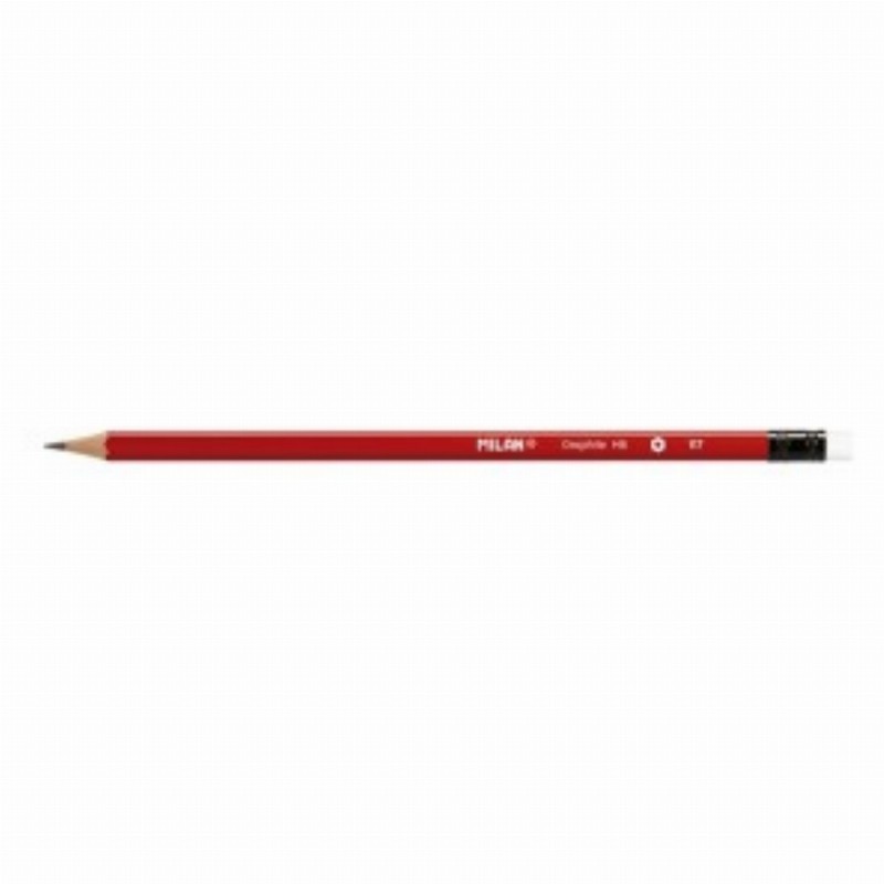 Creion Grafit Hb Hexagonal Cu Radiera 12 Buc