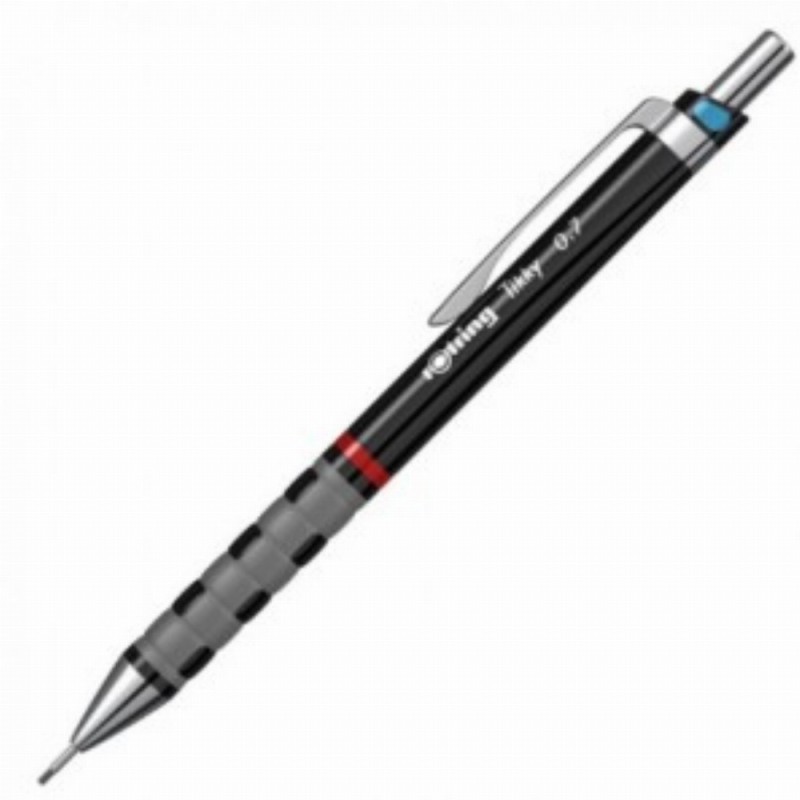 Creion Mecanic Tiki Ii Iii 0.7 Negru 12 Buc