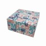 Cub Hartie Alb Cu Suport Carton Letters Puzzle