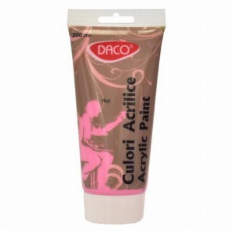Culori Acril 200ml Roz