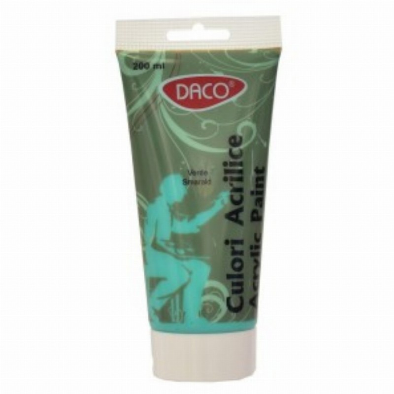 Culori Acril 200ml Verde Smarald