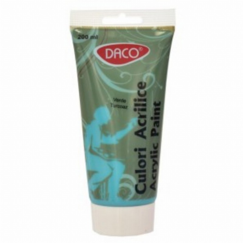 Culori Acril 200ml Verde Turcoaz