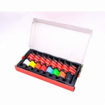 Culori Acril 8c 75ml Creamy