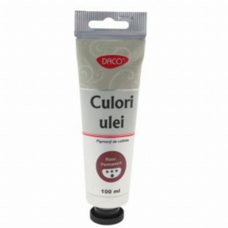 Culori Ulei 100ml Rosu Permanent 4100rp