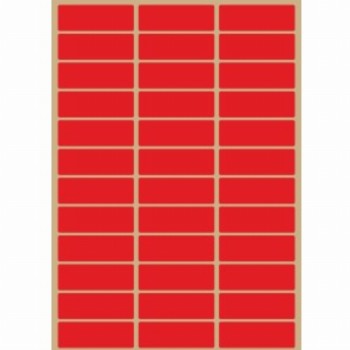 Etichete Autoadezive A4 Color Rosu