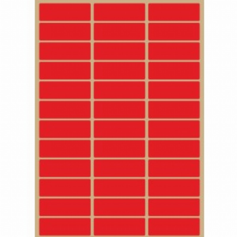 Etichete Autoadezive A4 Color Rosu