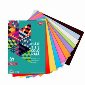 Hartie Colorata A4 100coli 10cul 80g Mp