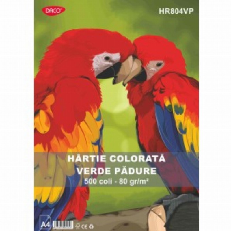 Hartie Colorata 80g mp A4 500c V. Padure