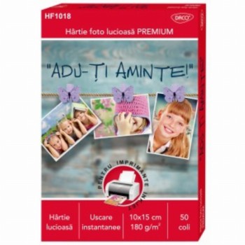 Hartie Foto 10x15 Cm 180g 50 Coli