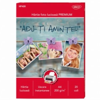 Hartie Foto A4 200g 20 Coli