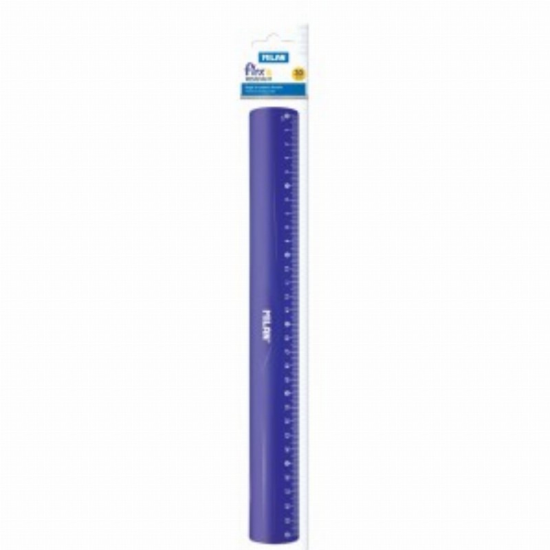 Liniar 30cm Flexibil Albastru