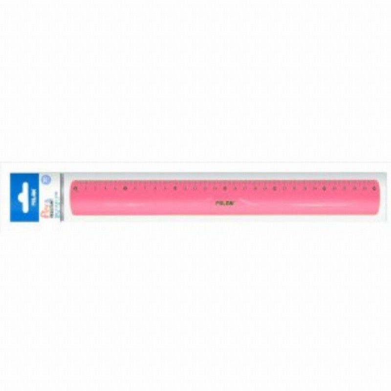 Liniar 30cm Flexibil Roz