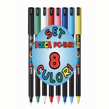 Marker Acrilic Pc 1mr Set 8