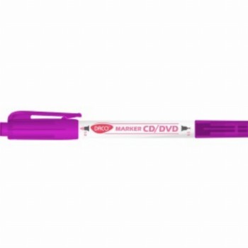 Marker Cd Dvd Doua Capete Roz Mk301 12 Buc Marker Cd Dvd Doua Capete Roz Mk301 12 Buc