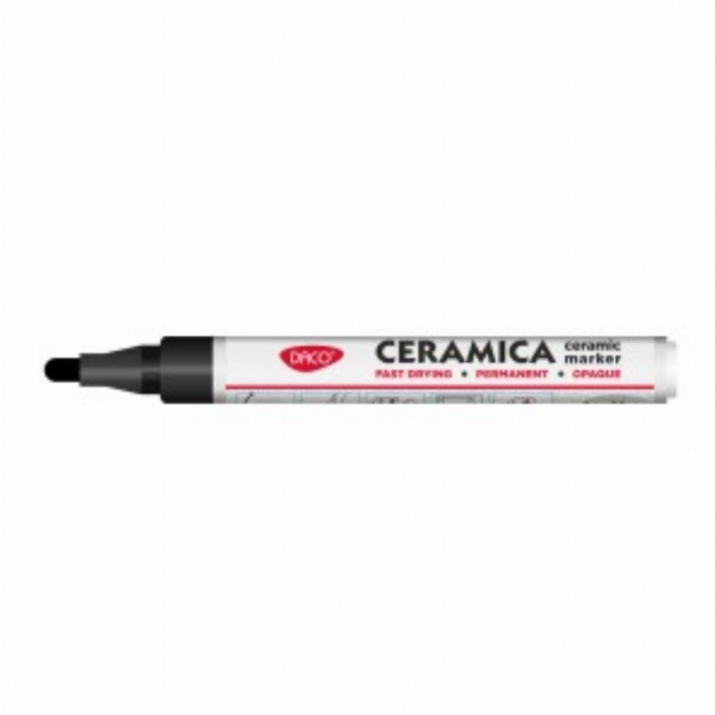 Marker Ceramica Negru 12 Buc