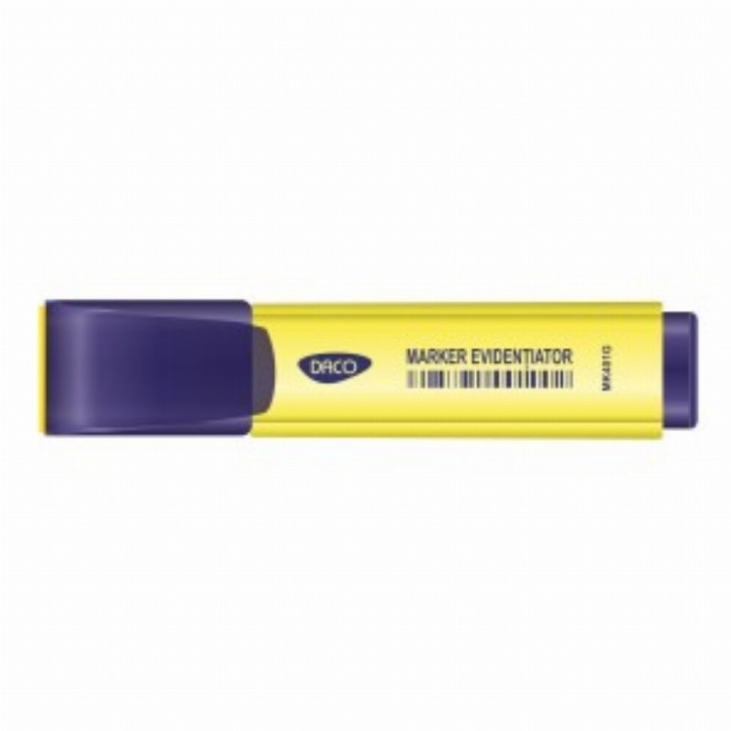 Marker Evidentiator Galben 10 Buc