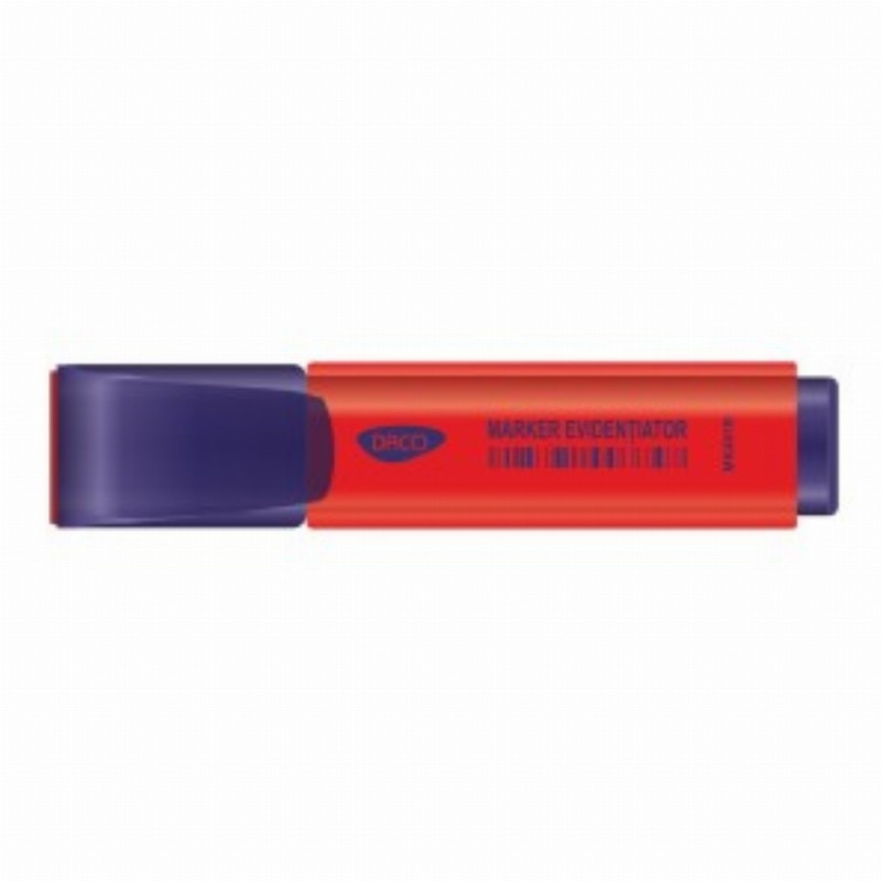 Marker Evidentiator Rosu 10 Buc
