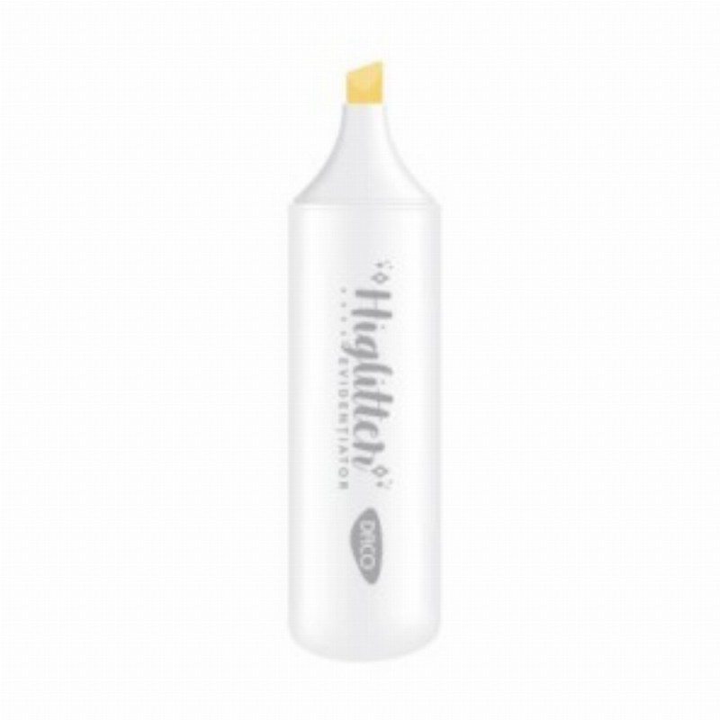 Marker Evidentiator Glitter Galben