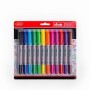 Marker Permanent Slim Set 12 12 Buc