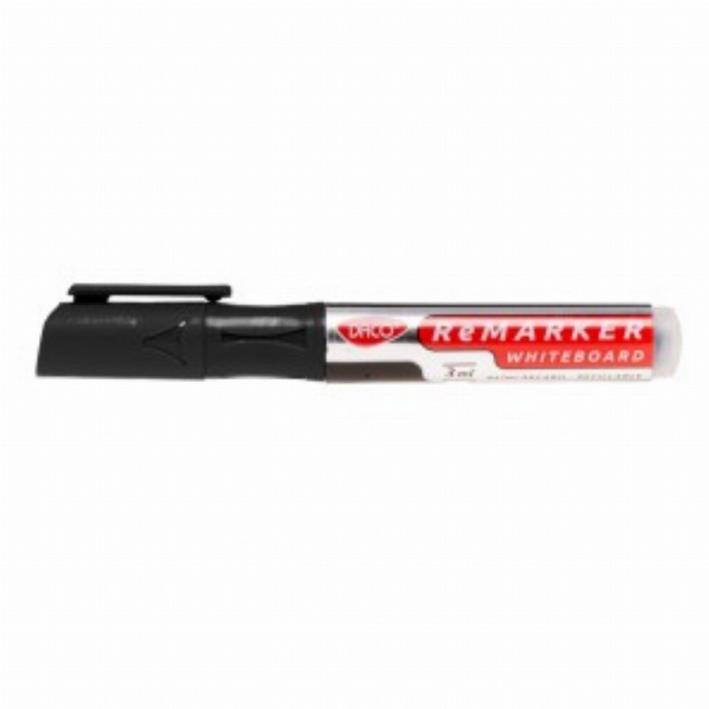 Marker Tabla Magnetica Reincarcabil Negru 12 Buc