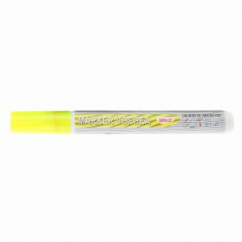 Marker Vopsea Galben Fluo 12 Buc