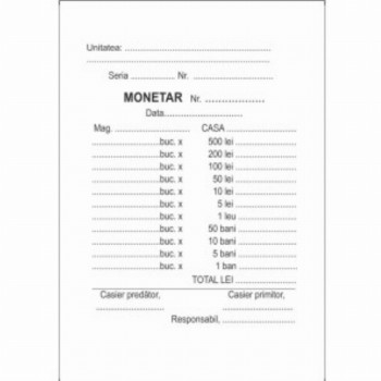 Monetar A6 2ex 100f Nep Autocopiativ L03332