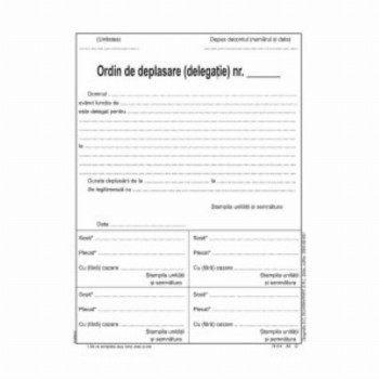 Ordin De Deplasare L03622
