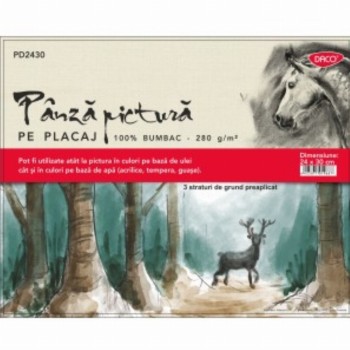 Panza Pictura Pe Carton 24x30cm